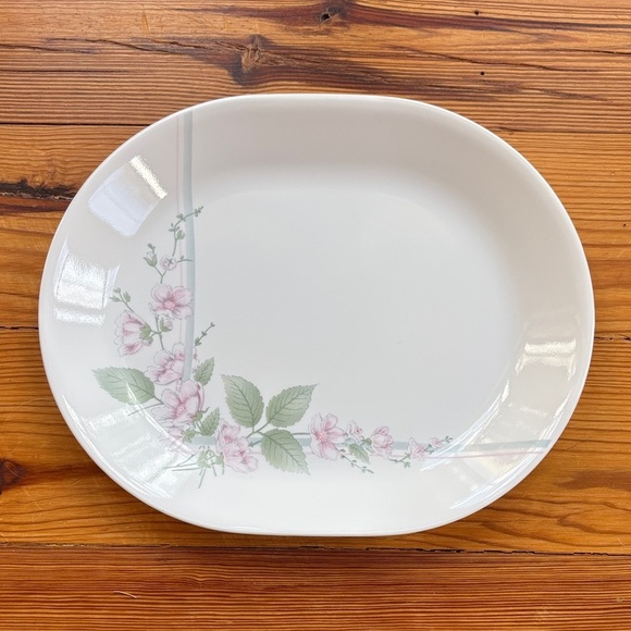 Corningware Other - Vintage Large 12 Inch Serving Piece Corning Corelle Platter Pattern "Veranda"